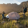 Палатка NATUREHIKE STAR-RIVER 2 NH17T012-T двухместная сверхлегкая с ковриком серо-черная 6927595716489